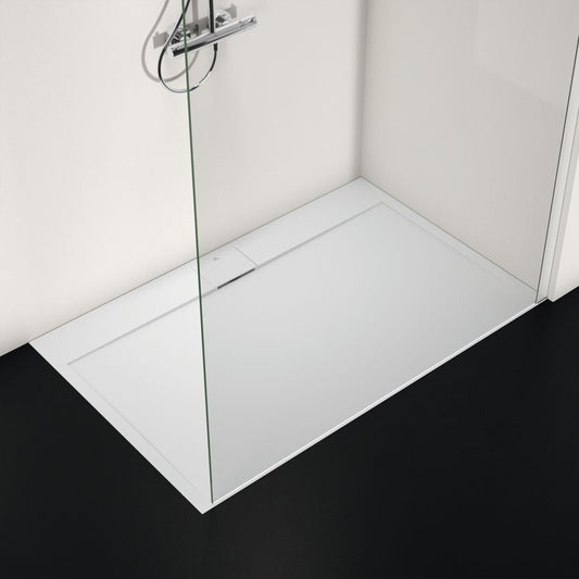 Правоъгълна душ кабина Ideal Standard i.life Ultra Flat S бяла 140x90 см