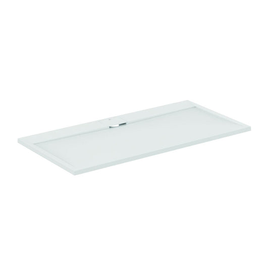 Правоъгълна душ кабина Ideal Standard i.life Ultra Flat S бяла 160x80 см