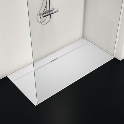 Правоъгълна душ кабина Ideal Standard i.life Ultra Flat S бяла 170x80 см