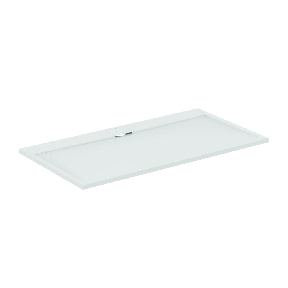 Правоъгълна душ кабина Ideal Standard i.life Ultra Flat S бяла 170x80 см