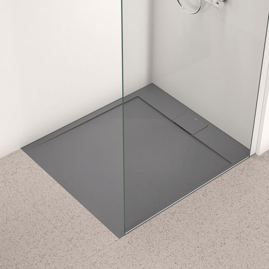 Правоъгълна душ кабина Ideal Standard i.life Ultra Flat S грифон 100x90 см