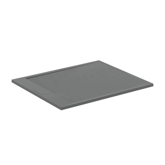 Правоъгълна душ кабина Ideal Standard i.life Ultra Flat S сив асфалт 120x100 см