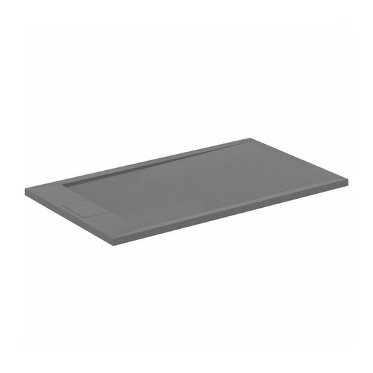 Ideal Standard i.life Ultra Flat S Rectangular Shower Tray Asphalt Grey 120x70 cm