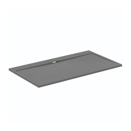 Р правоъгълна душ кабина Ideal Standard i.life Ultra Flat S сив асфалтов 180x100 см