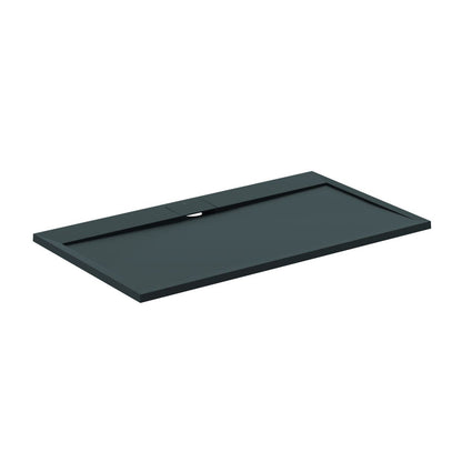 Ideal Standard i.life Ultra Flat S Rectangular Shower Tray Deep Black 140x80 cm