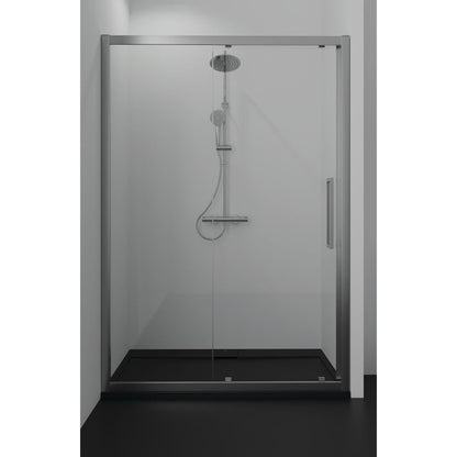 Ideal Standard i.life Ultra Flat S Rectangular Shower Tray Deep Black 140x80 cm