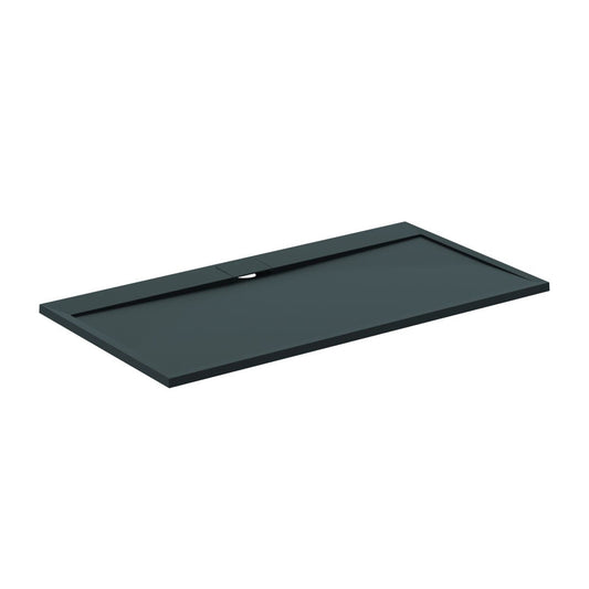 Правоъгълна душ кабина Ideal Standard i.life Ultra Flat S черна интензивна 170x90 см