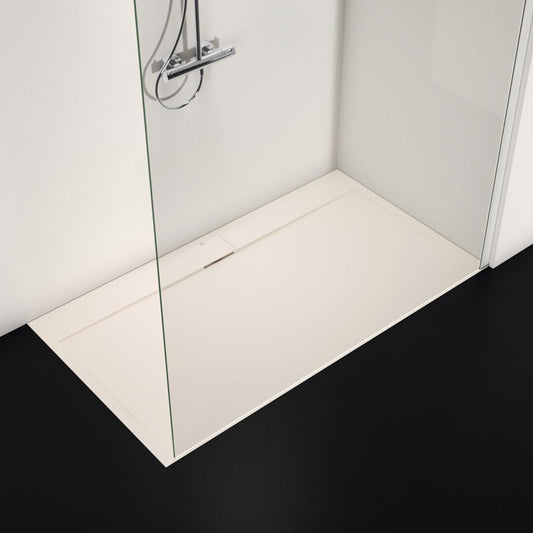 Правоъгълна душ кабина Ideal Standard i.life Ultra Flat S в цвят пясък 160x90 см