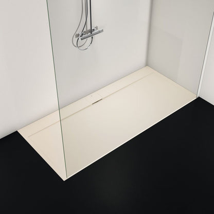 Правоъгълна душкаба Ideal Standard i.life Ultra Flat S пясъчен 200x90 см