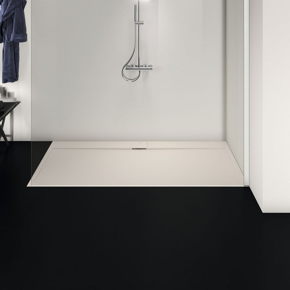Правоъгълна душкаба Ideal Standard i.life Ultra Flat S пясъчен 200x90 см