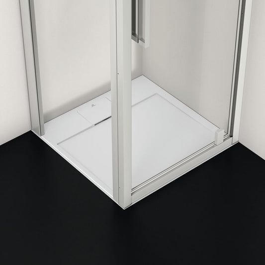 Квадратна душ кабина Ideal Standard i.life Ultra Flat S бяло 70x70 см