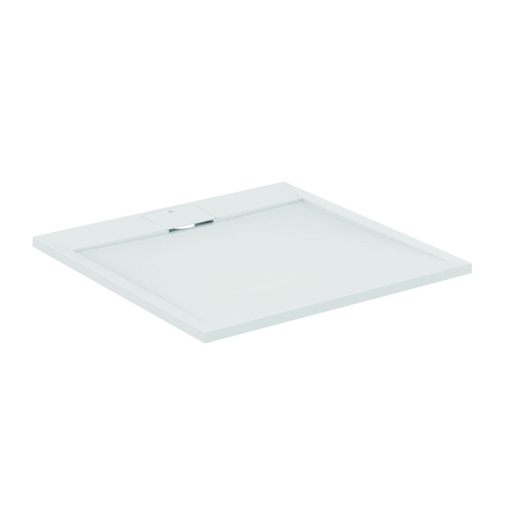 Квадратна душ кабина Ideal Standard i.life Ultra Flat S бяла 90x90 см