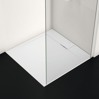 Квадратна душ кабина Ideal Standard i.life Ultra Flat S бяла 90x90 см
