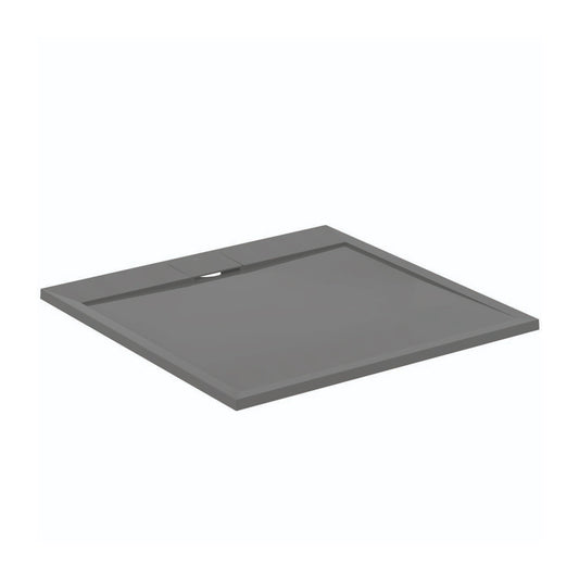 Квадратна душ кабина Ideal Standard i.life Ultra Flat S сива 100x100 см