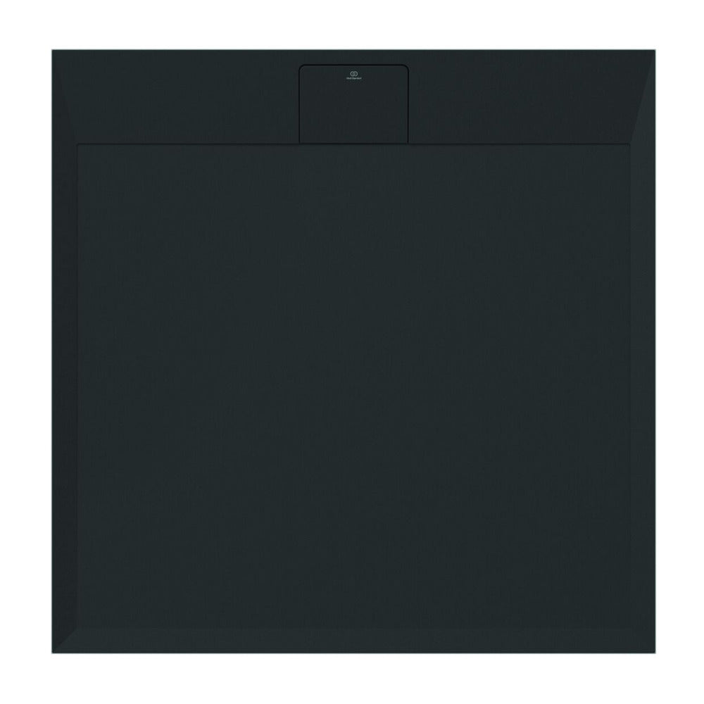 Квадратна душ кабина Ideal Standard i.life Ultra Flat S черна 100x100 см