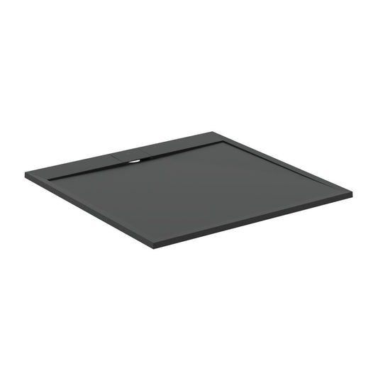 Квадратен душ под Ideal Standard i.life Ultra Flat S черен интензивен 120x120 см
