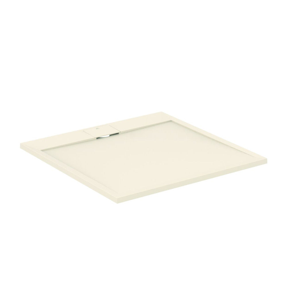 Квадратна душ кабина Ideal Standard i.life Ultra Flat S пясъчен 100x100 см