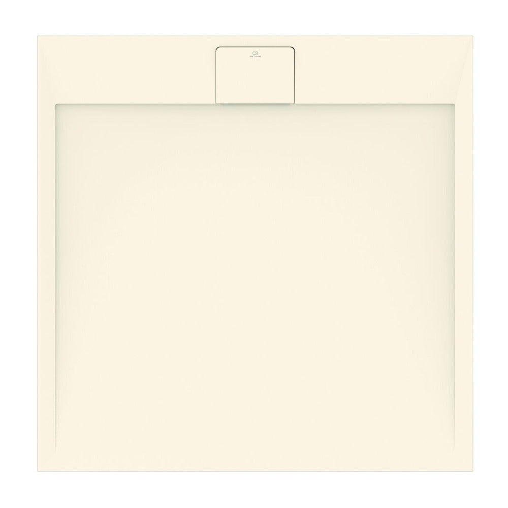 Квадратна душ кабина Ideal Standard i.life Ultra Flat S пясъчен 100x100 см