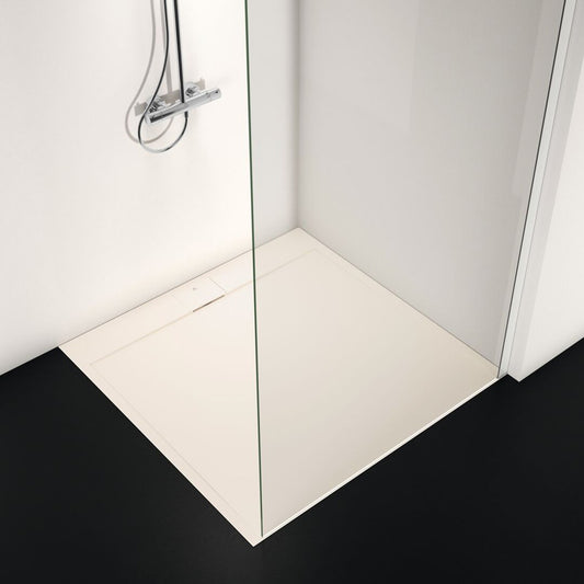 Квадратна душ кабина Ideal Standard i.life Ultra Flat S пясък 120x120 см