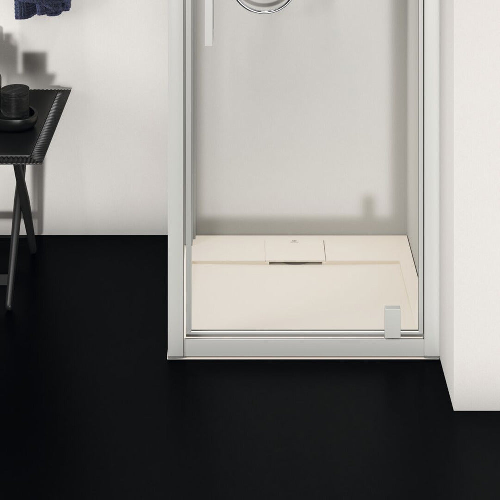 Квадратна душ кабина Ideal Standard i.life Ultra Flat S пясък 70x70 см