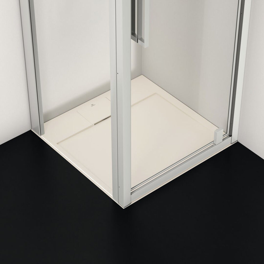 Квадратна душ кабина Ideal Standard i.life Ultra Flat S пясък 70x70 см