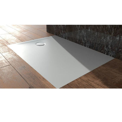 Geberit Olona White Rectangular Shower Tray 100x70 cm