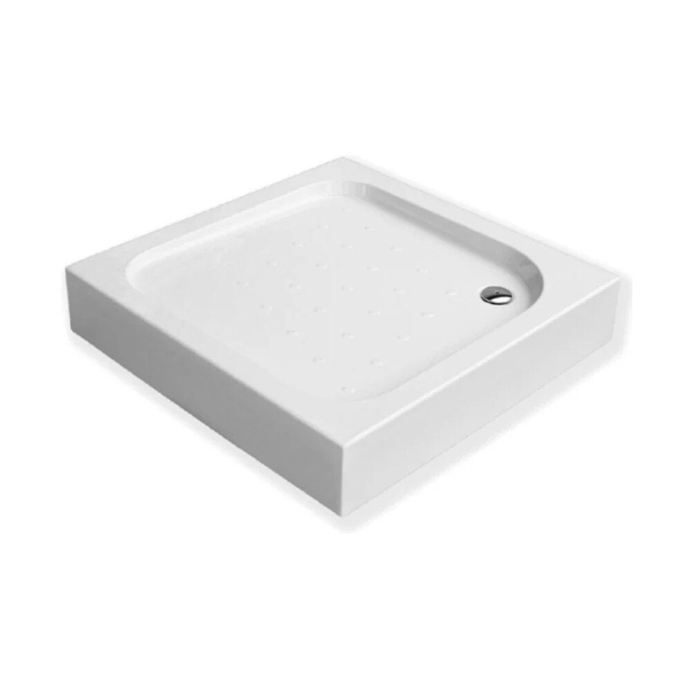 Аcrylic квадратен душ кабина Radaway Tinos C Compact 90x90 cm бял