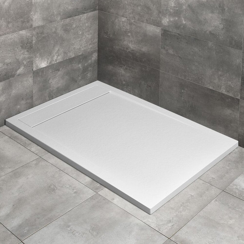 Душ кабина от композит Radaway Teos F 100x70 cm бяла