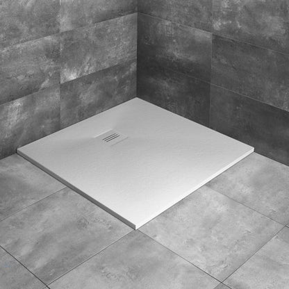 Квадратна душ кабина Radaway Kyntos C 80x80 cm бяла