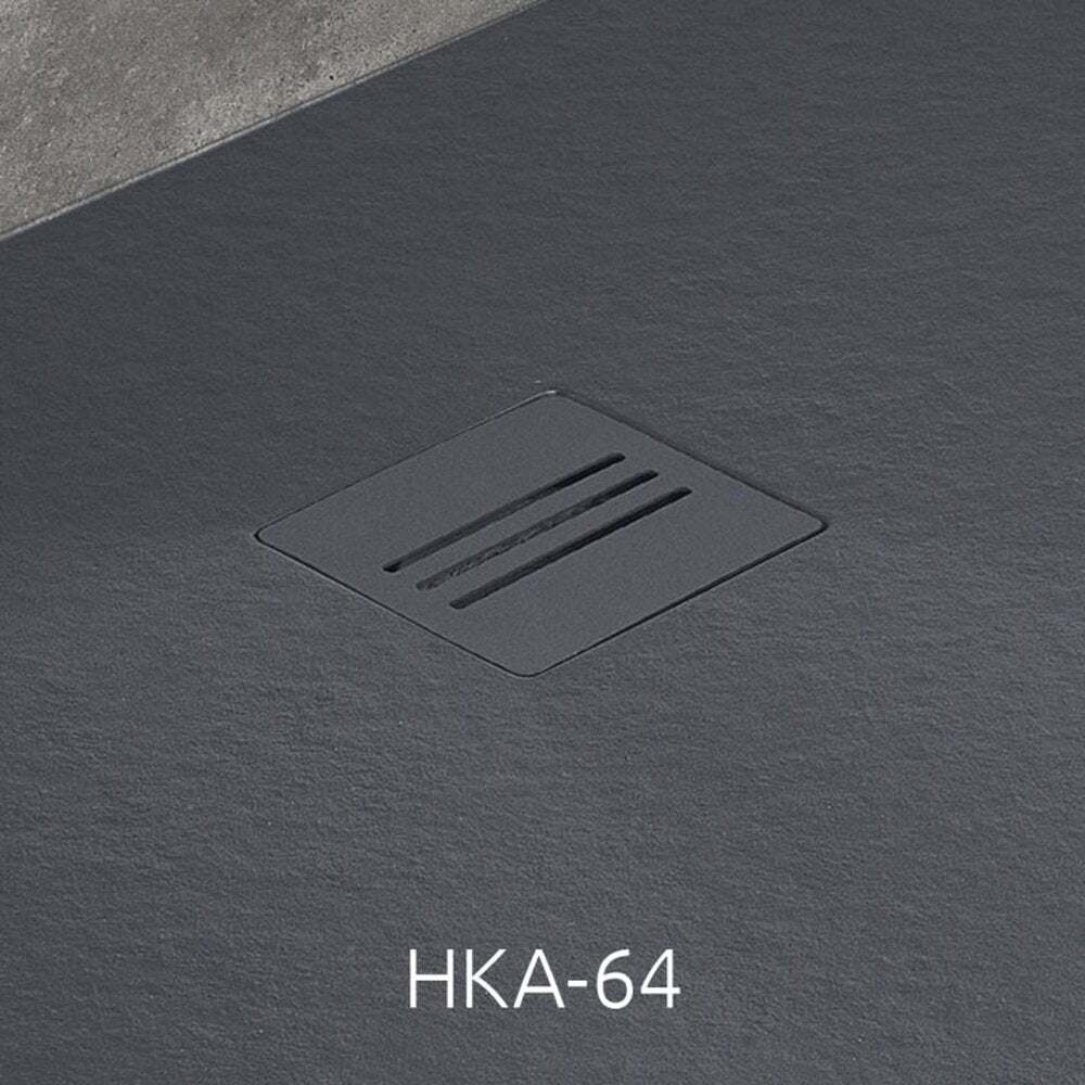 Квадратна душ кабина от композит Radaway Kyntos C 90x90 cm антрацит