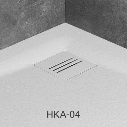 Полуокръгла душ кабина Radaway Kyntos A 80x80 cm бяла