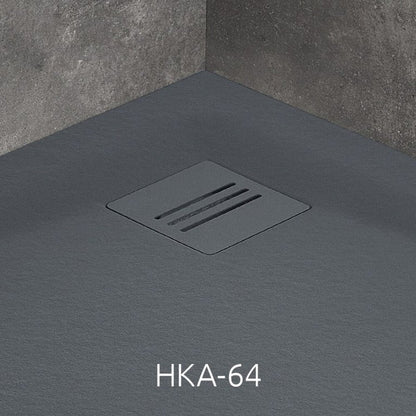 Полуокръгла душ кабина Radaway Kyntos A 80x80 cm антрацит