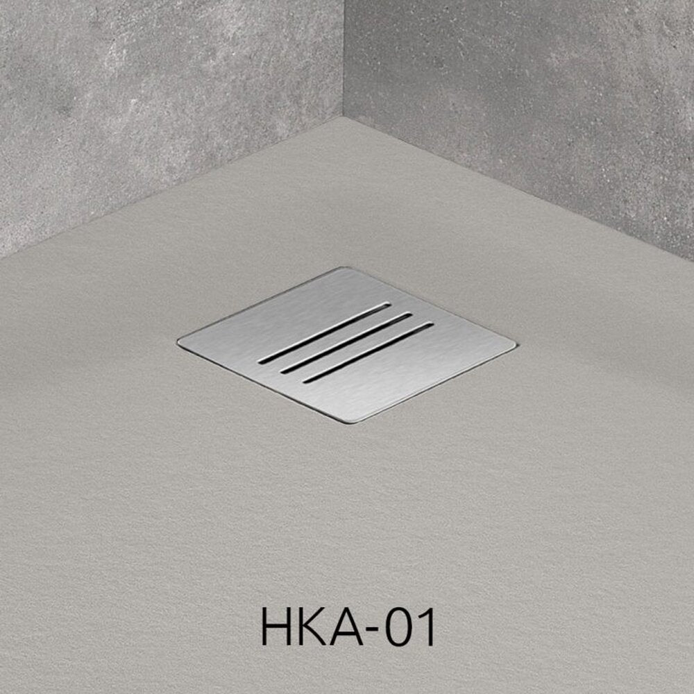 Полукръгла душ кабина Radaway Kyntos A 80x80 cm сив цимент
