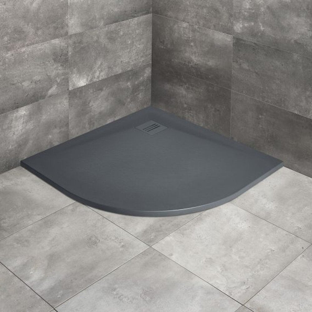 Полуокръгла душ кабина Radaway Kyntos A 90x90 cm антрацит