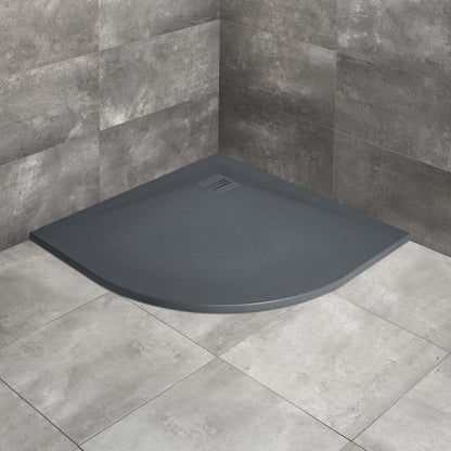 Полуокръгла душ кабина Radaway Kyntos A 90x90 cm антрацит