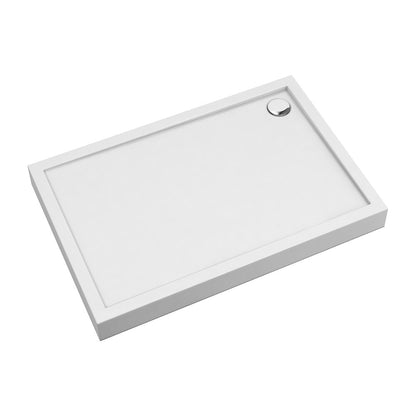 Omnires Camden Rectangular Shower Tray White 90x120 cm