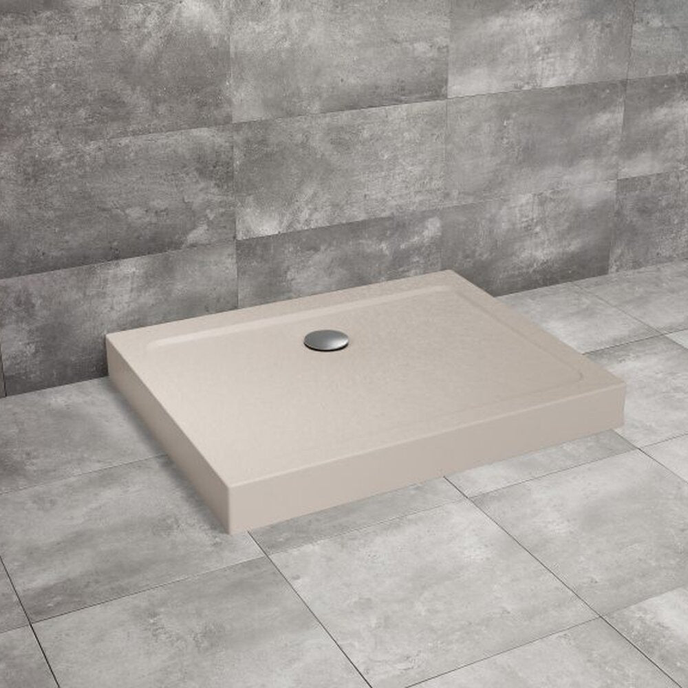 Правоъгълна душ кабина Radaway Doros D Compact Stone 120x90 cm акрил кашмир