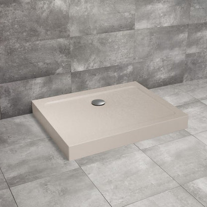 Правоъгълна душ кабина Radaway Doros D Compact Stone 120x90 cm акрил кашмир