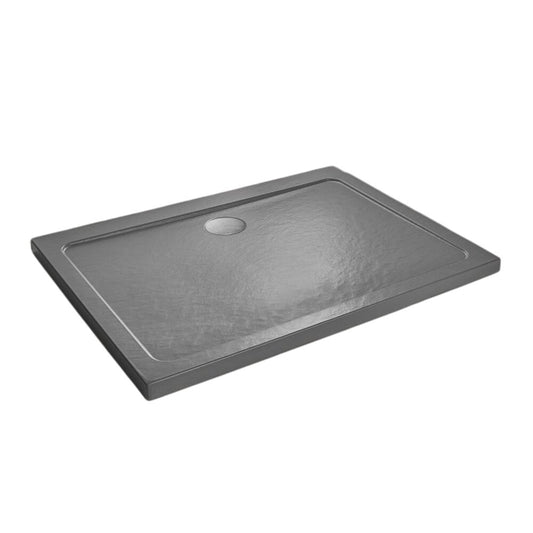 Правоъгълна душ кабина Radaway Doros D Stone 110x90 cm акрил антрацит