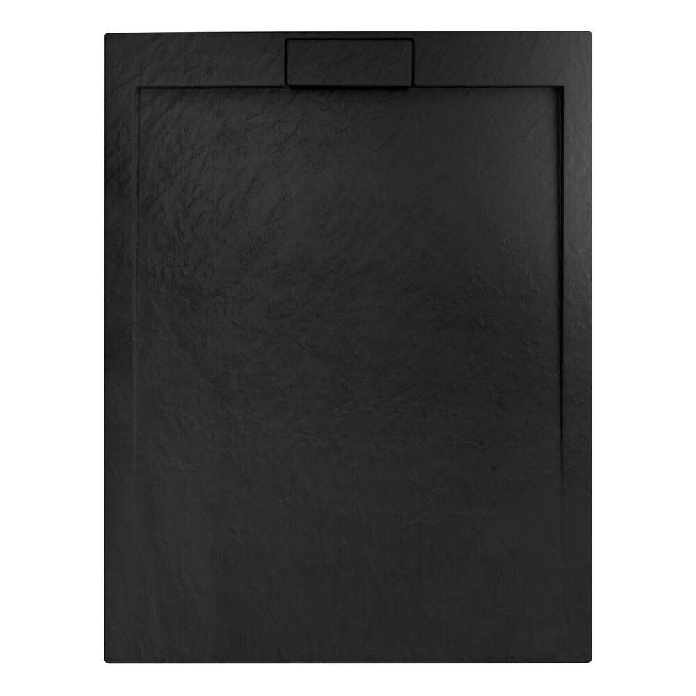 Rea Grand Rectangular Shower Tray 80x100 Black