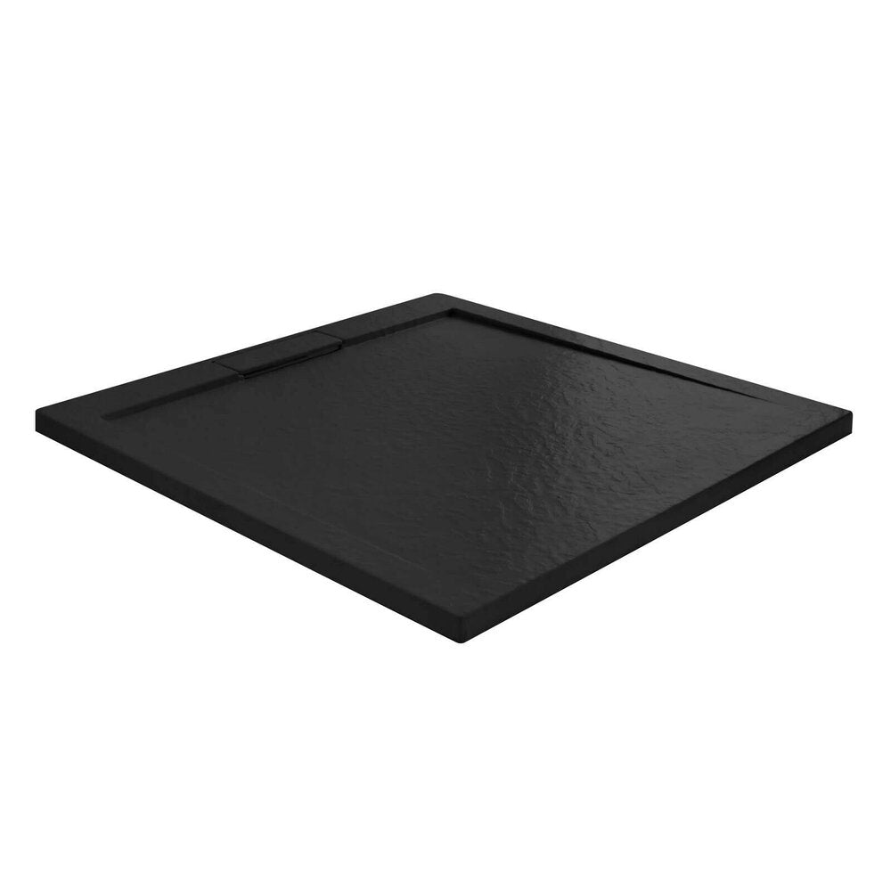 Rea Grand Rectangular Shower Tray 80x100 Black