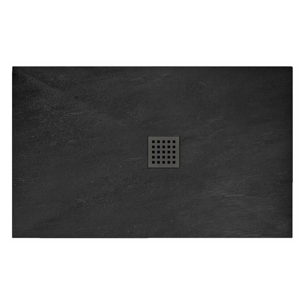 Правоъгълна душ кабина Rea Rock 90x120 черна