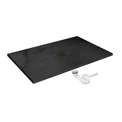 Правоъгълна душ кабина Rea Rock 90x120 черна