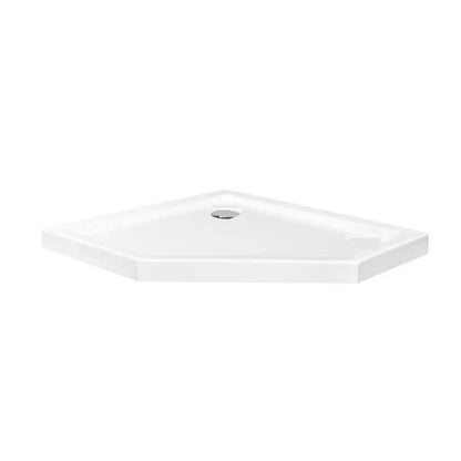 Пентагонална душ кабина Rea Diamond 80x80 бяла
