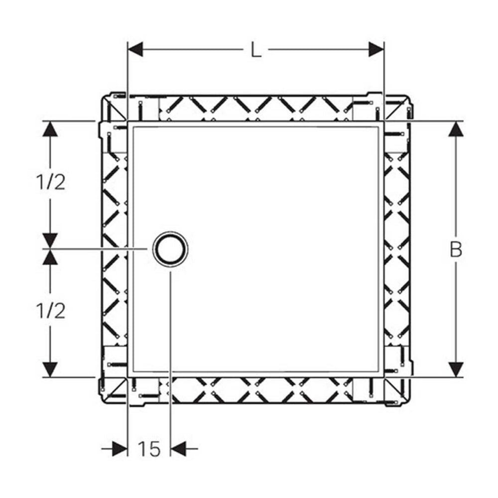 Душ кабина Geberit Setaplano 90x120 см