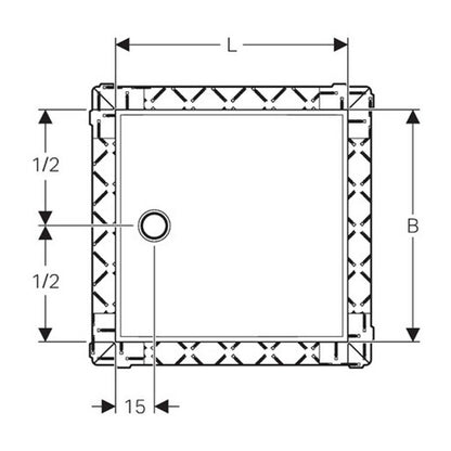 Душ кабина Geberit Setaplano 90x120 см