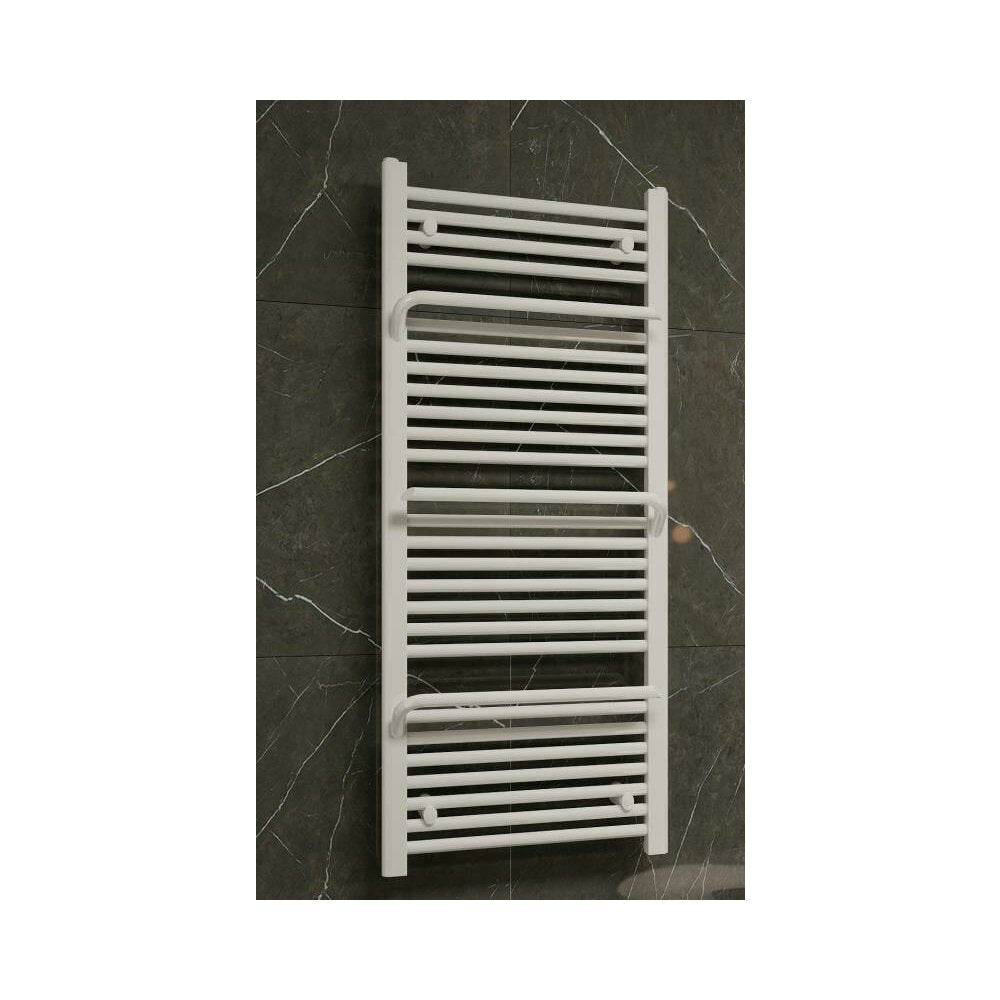 Сушилник за кърпи Rune Hima бял гланц 1200x500 mm