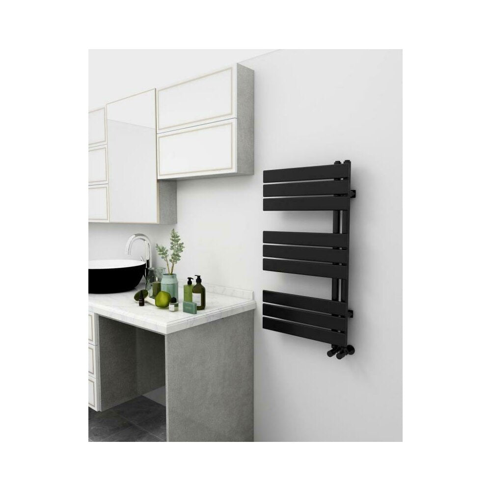Сушилник за кърпи Rune Lysa 900x500 mm матово черен