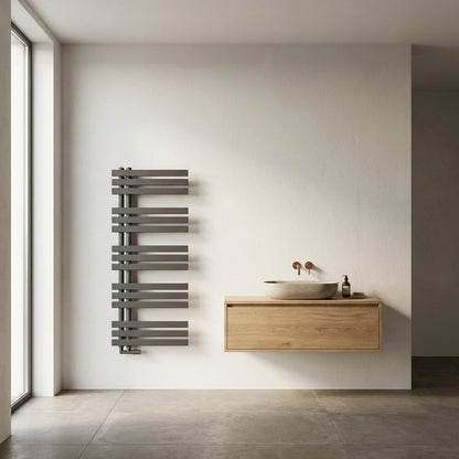 Сушилник за кърпи Rune Lysa Slim 1200x500 mm мат антрацит