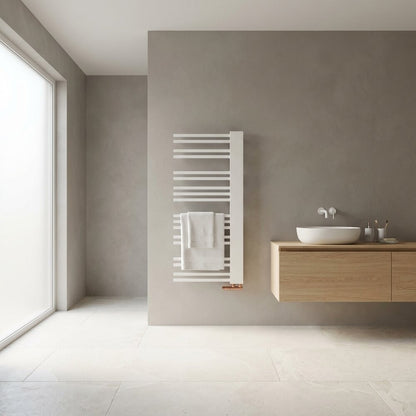 Сушилник за хавлии Rune Nemi 1200x502 mm бял гланц